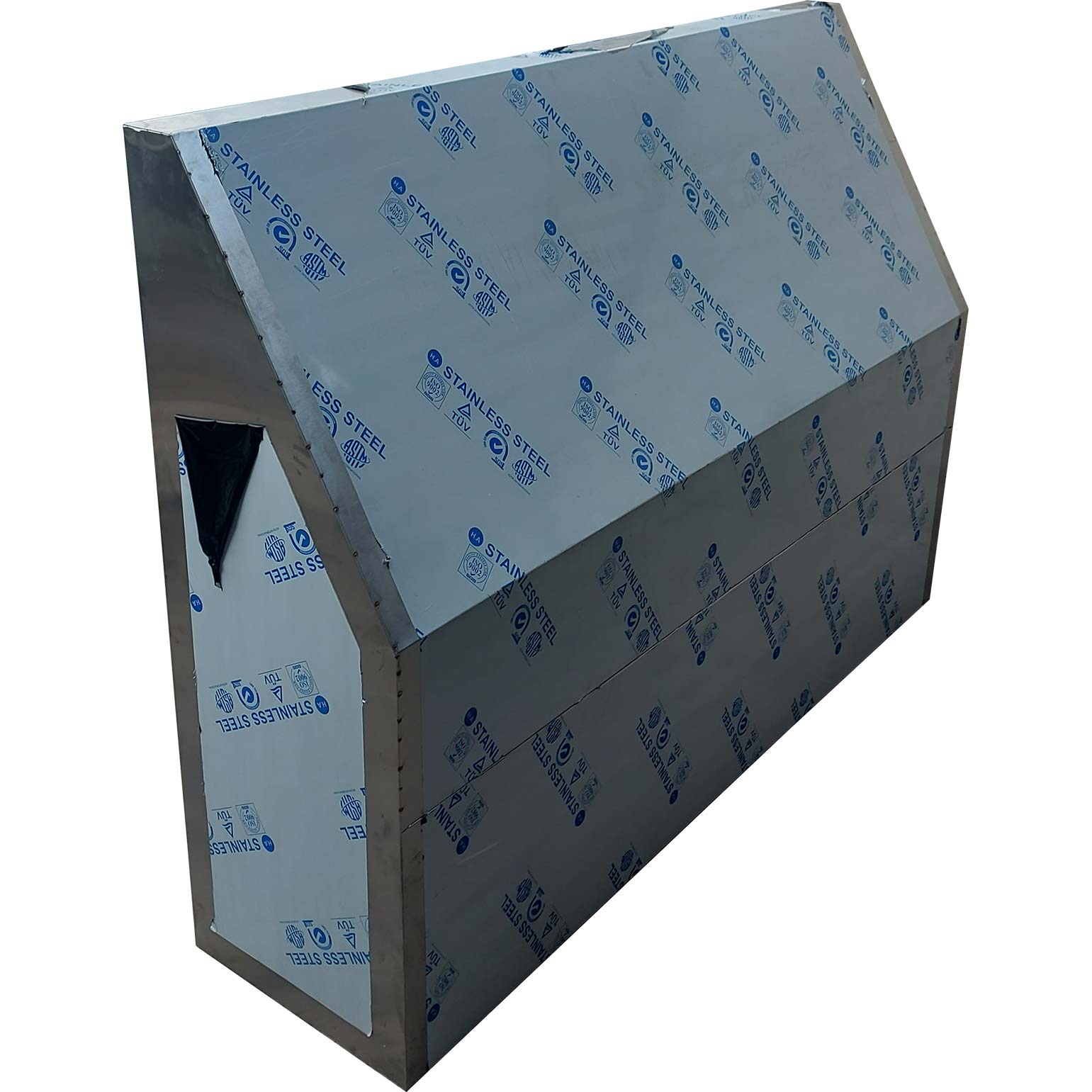 هود استیل صنعتی سایز بزرگ رستورانی